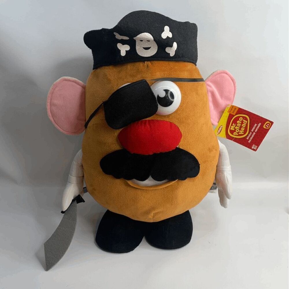 Halloween Playskool Mr Potato Head Plush‎ Greeter Dress as a Pirate 18 in Tall